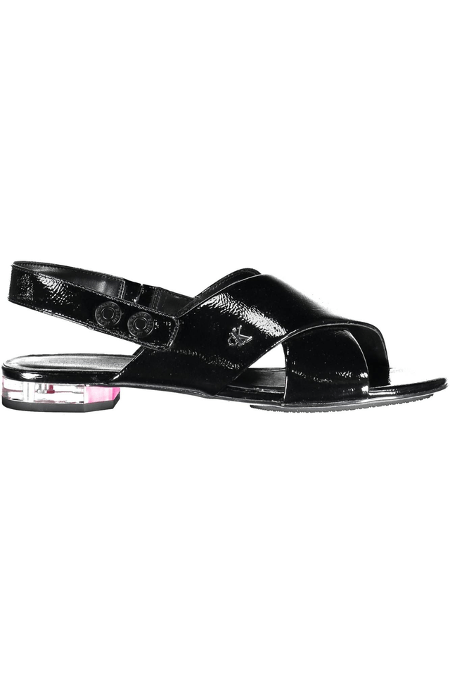 801CALVIN KLEIN CALZATURA SANDALO DONNA NERO