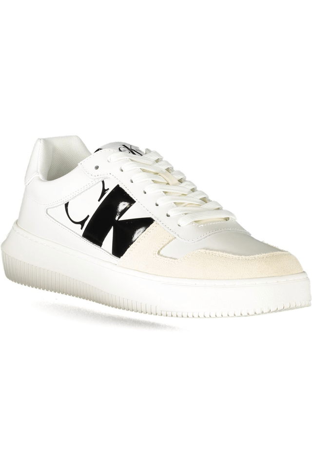 8519CALVIN KLEIN CALZATURA SPORTIVA UOMO BIANCO