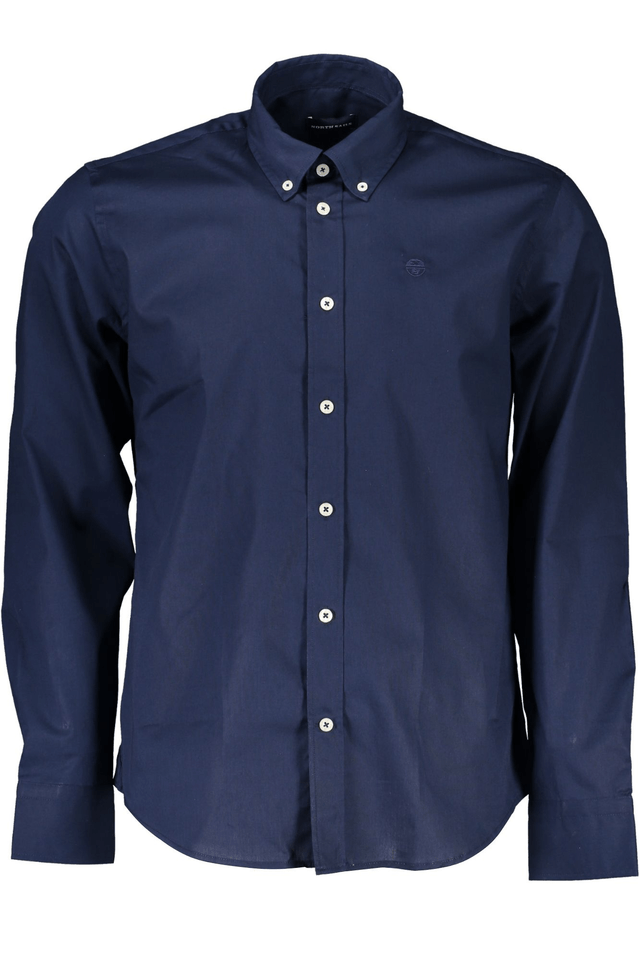 5170NORTH SAILS CAMICIA MANICHE LUNGHE UOMO BLU