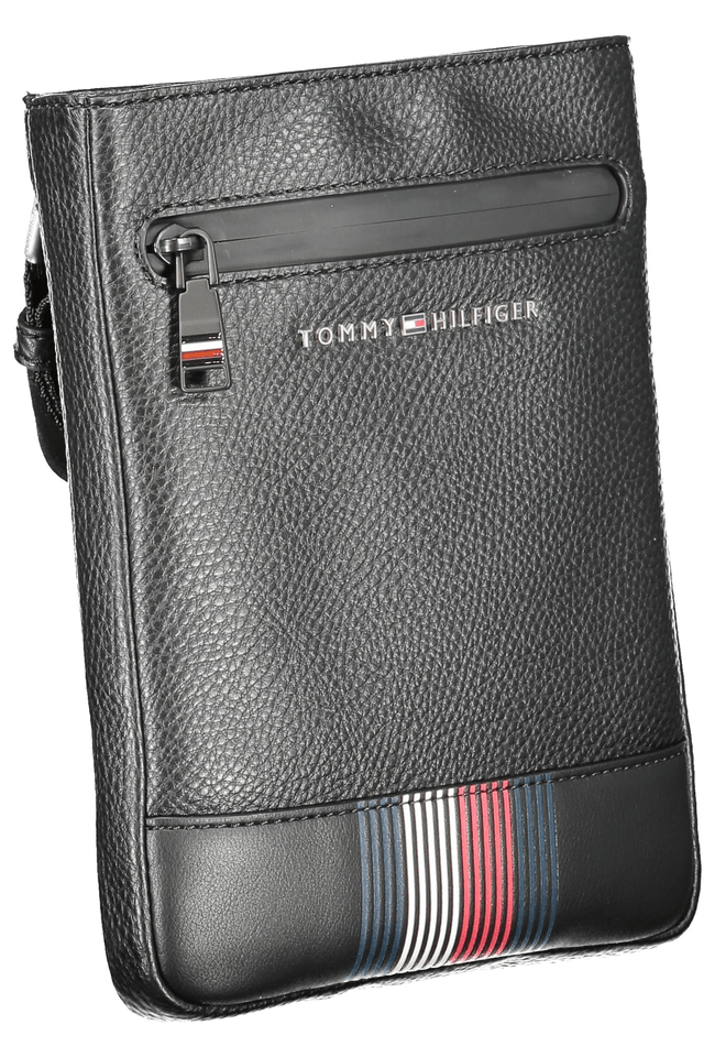 9480TOMMY HILFIGER TRACOLLA UOMO NERO