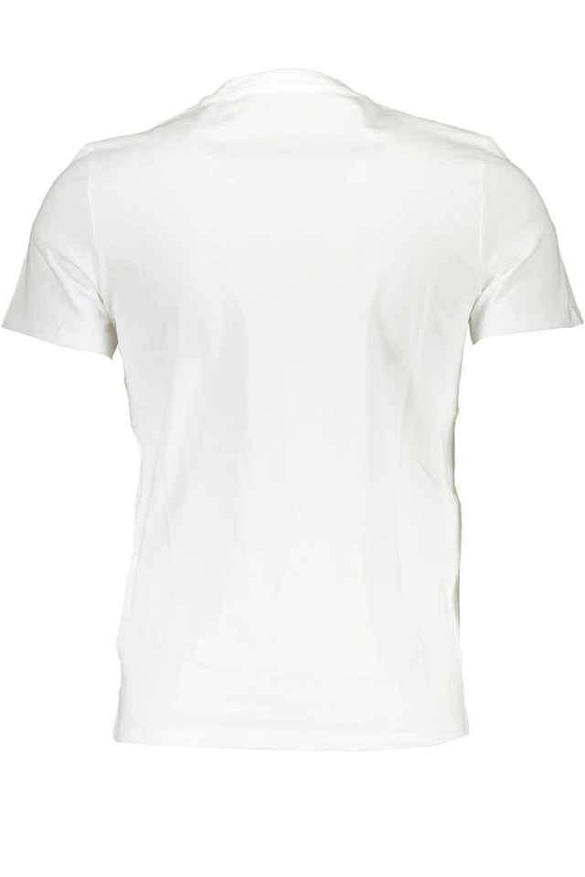 393GUESS JEANS T-SHIRT MANICHE CORTE UOMO BIANCO