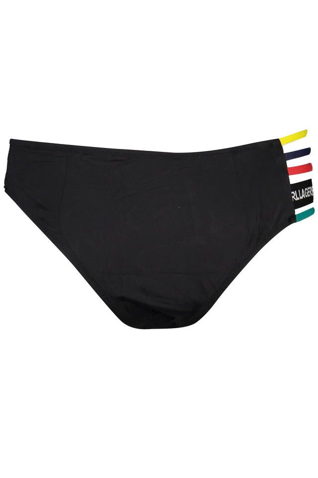 3831KARL LAGERFELD BEACHWEAR COSTUME PARTE SOTTO DONNA NERO