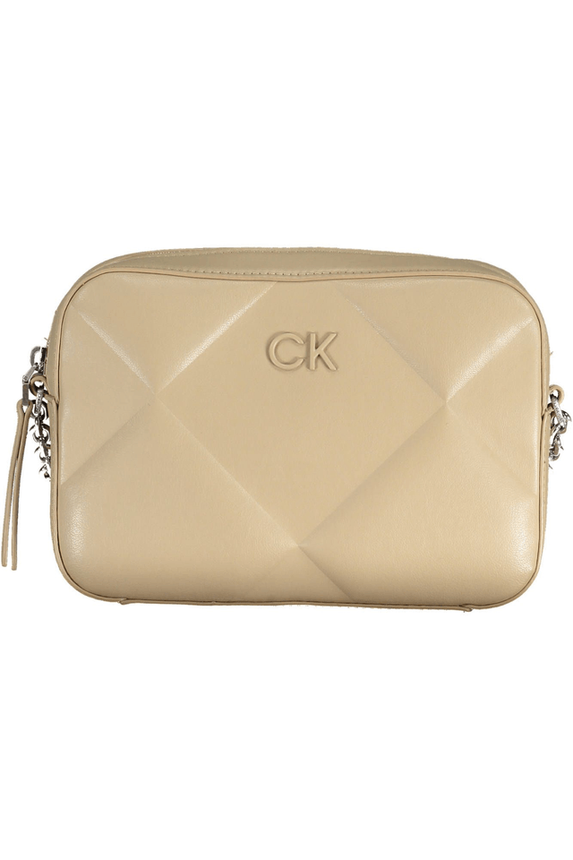 6474CALVIN KLEIN BORSA DONNA BEIGE