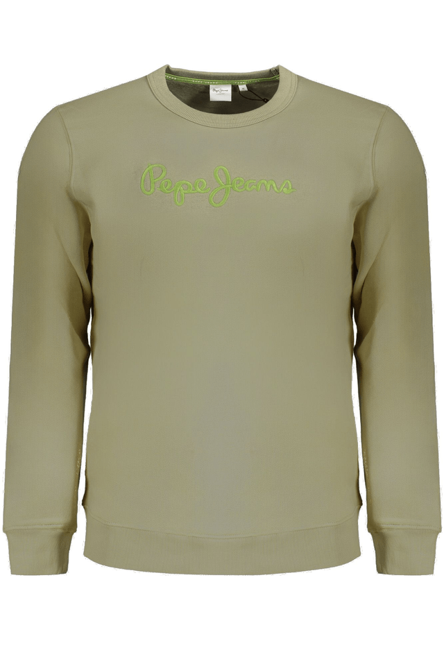 10008PEPE JEANS FELPA SENZA ZIP UOMO VERDE
