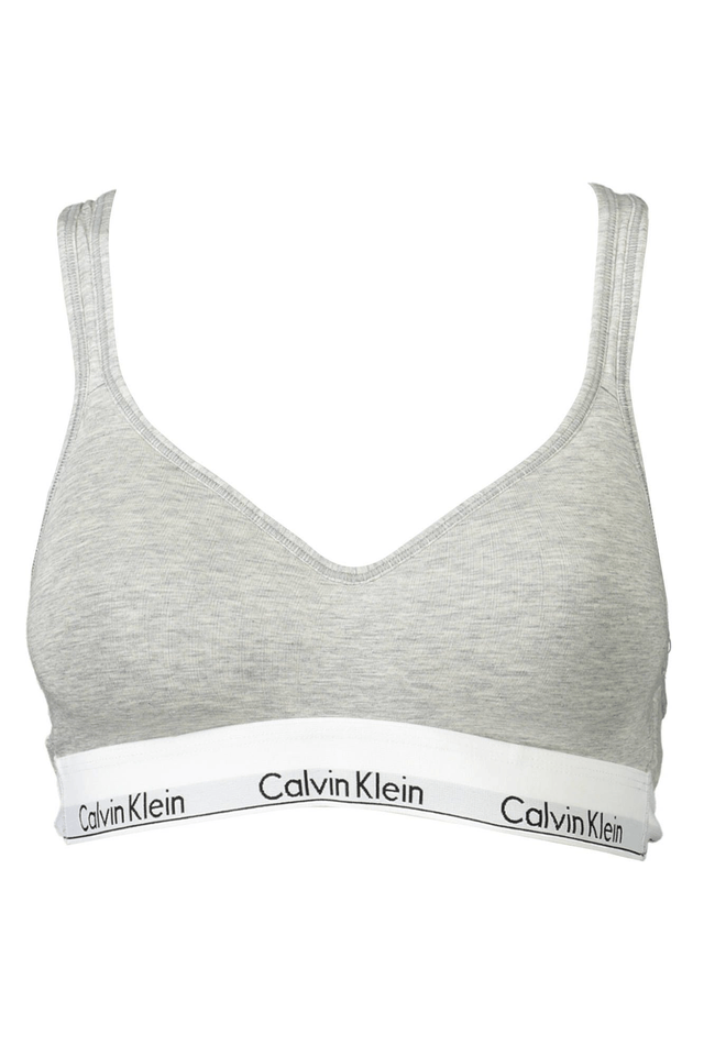 799CALVIN KLEIN REGGISENO A BALCONCINO DONNA GRIGIO