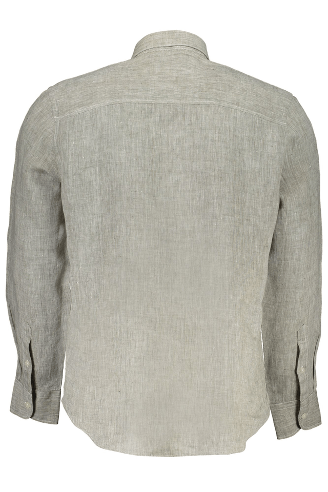 8722NORTH SAILS CAMICIA MANICHE LUNGHE UOMO GRIGIO
