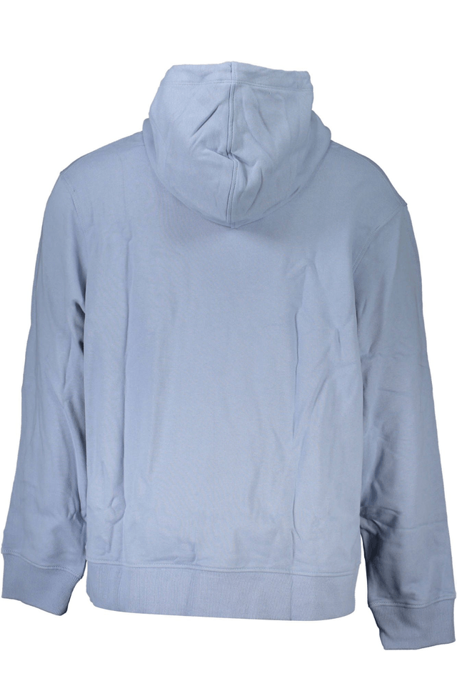 3906CALVIN KLEIN FELPA SENZA ZIP UOMO AZZURRO