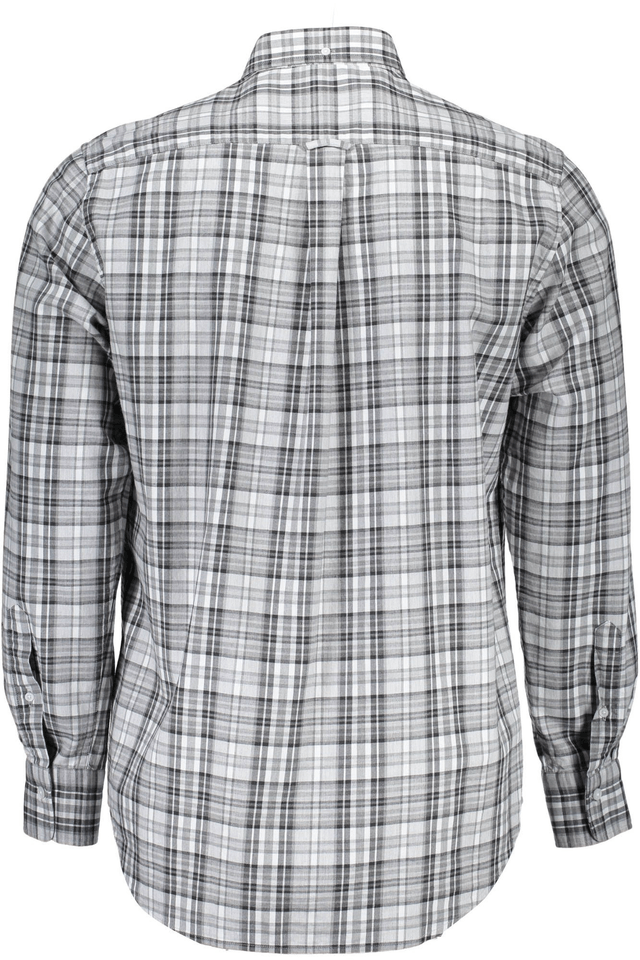 206GANT CAMICIA MANICHE LUNGHE UOMO GRIGIO