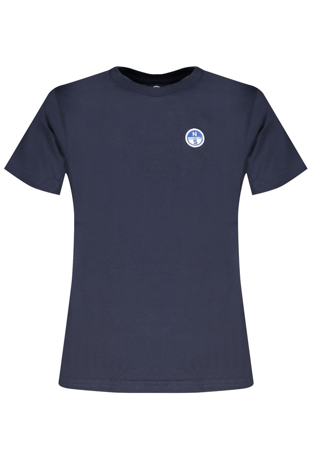 8396NORTH SAILS T-SHIRT MANICHE CORTE BAMBINO BLU