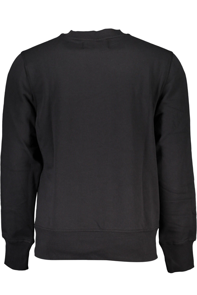 6503CALVIN KLEIN FELPA SENZA ZIP UOMO NERO