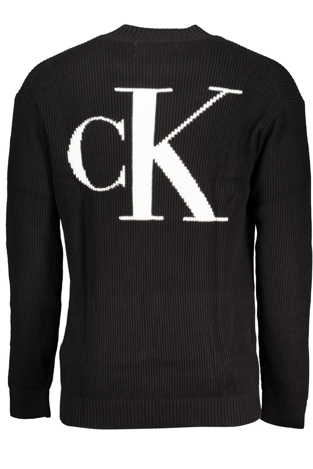 5857CALVIN KLEIN MAGLIA UOMO NERO