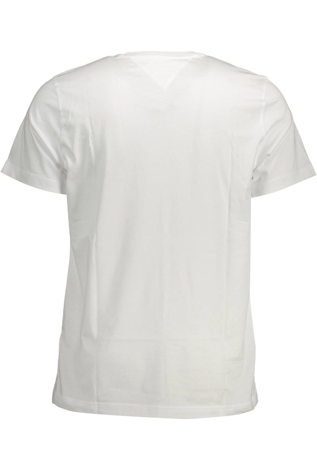 1912TOMMY HILFIGER T-SHIRT MANICHE CORTE UOMO BIANCO