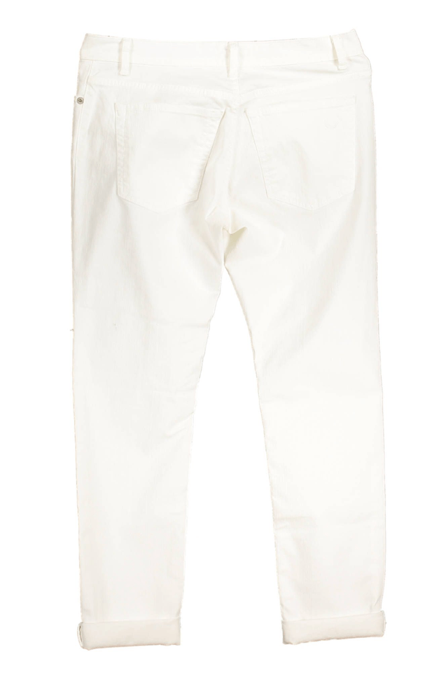 3025FRED PERRY PANTALONE DONNA BIANCO