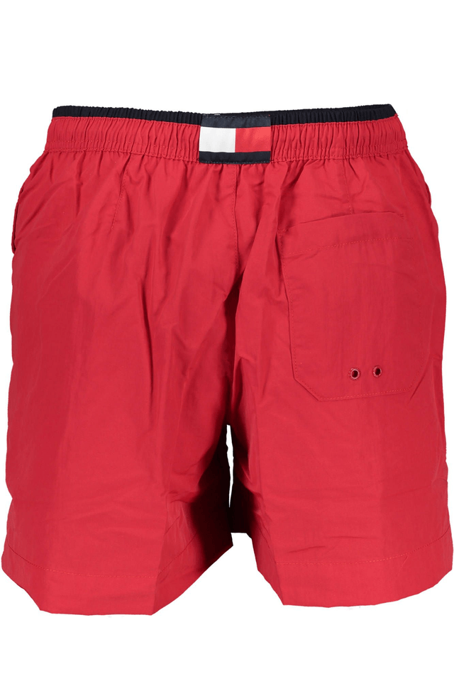 4688TOMMY HILFIGER COSTUME PARTE SOTTO UOMO ROSSO