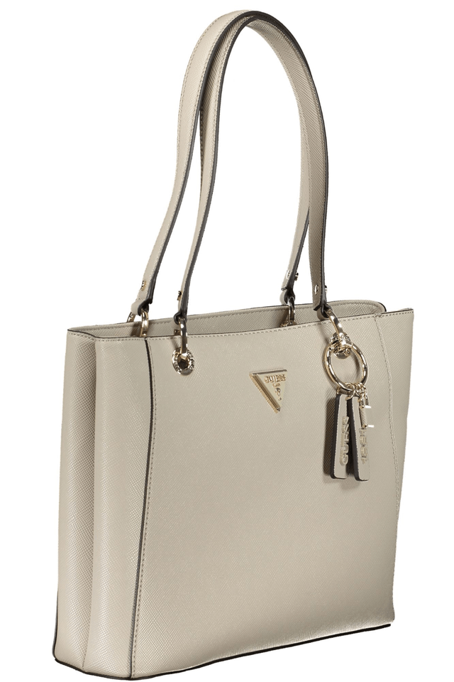 6857GUESS JEANS BORSA DONNA BEIGE