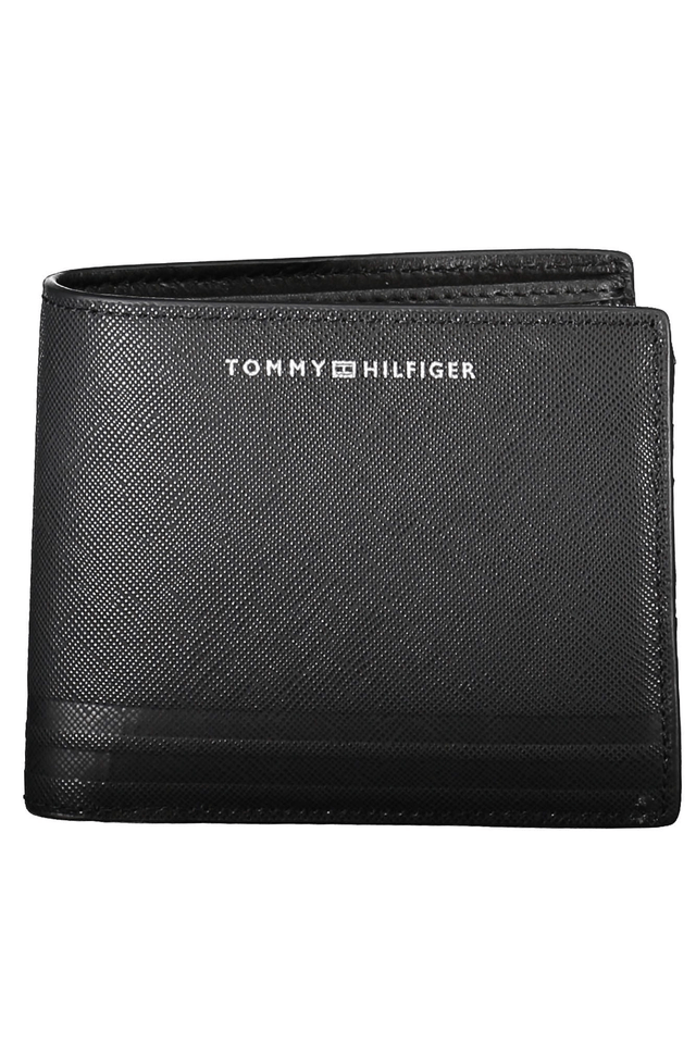 3718TOMMY HILFIGER PORTAFOGLIO UOMO NERO