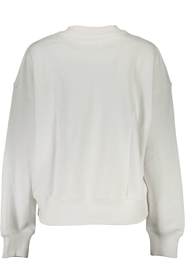 1780CALVIN KLEIN FELPA SENZA ZIP DONNA BIANCO