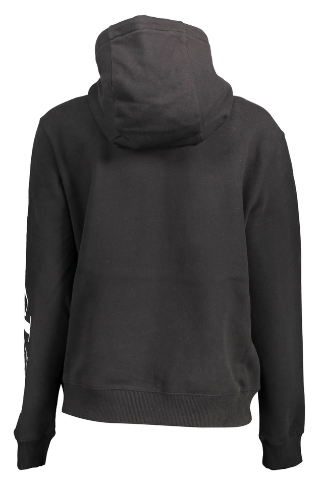 1849CALVIN KLEIN FELPA SENZA ZIP DONNA NERO