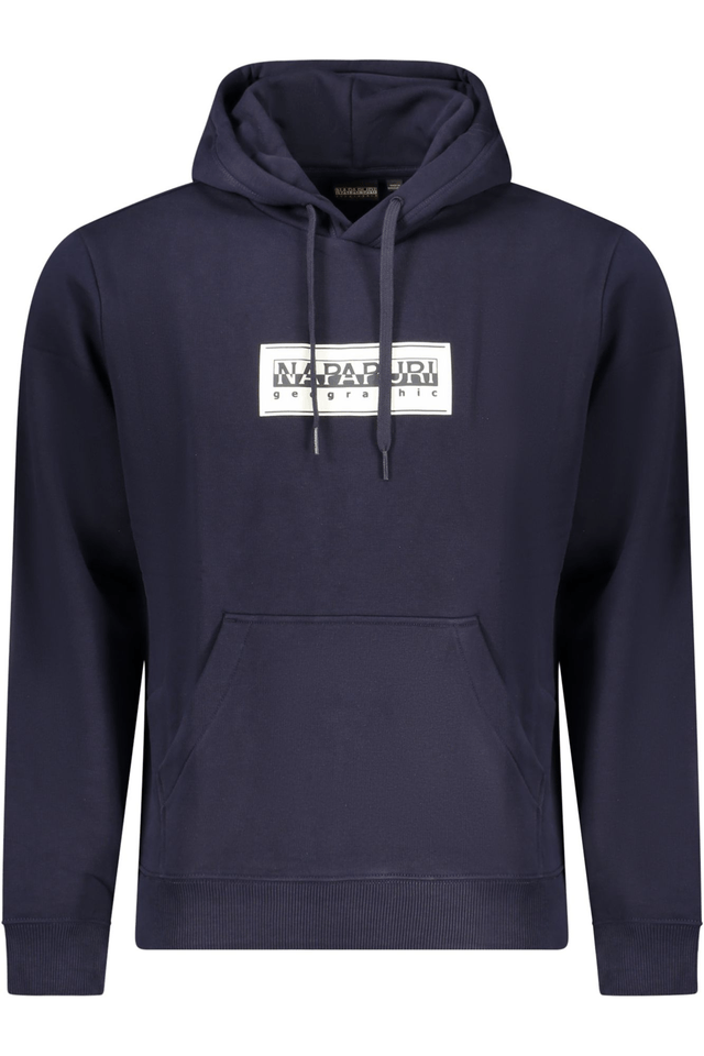 10365NAPAPIJRI FELPA SENZA ZIP UOMO BLU