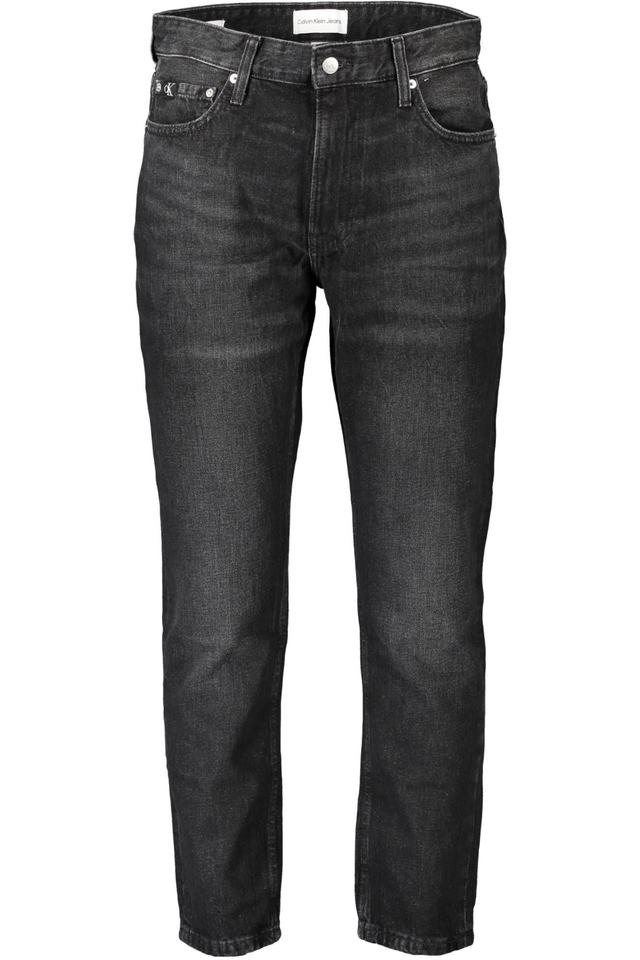 2982CALVIN KLEIN JEANS DENIM UOMO NERO