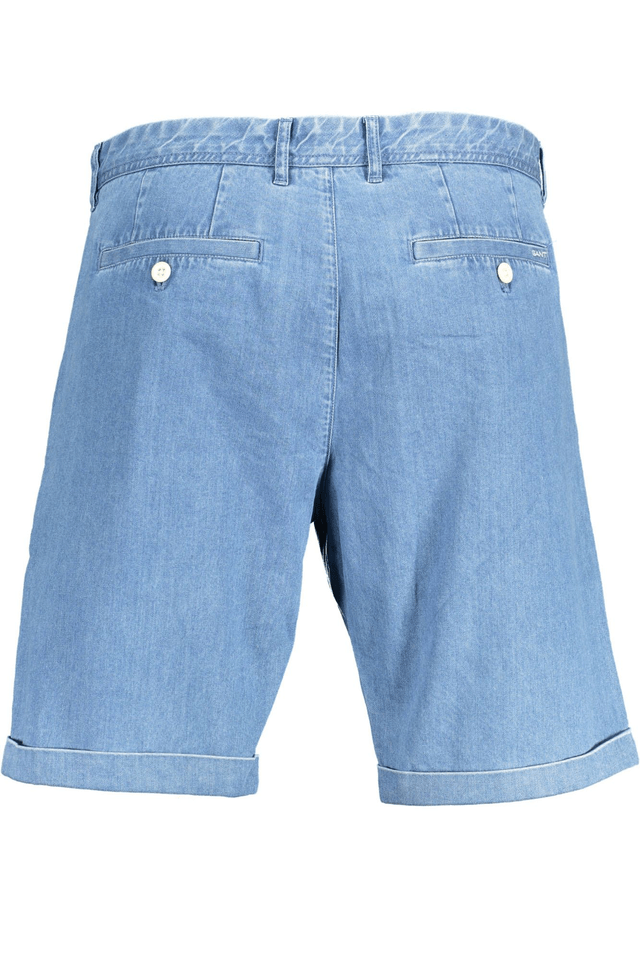 243GANT PANTALONE BERMUDA UOMO AZZURRO