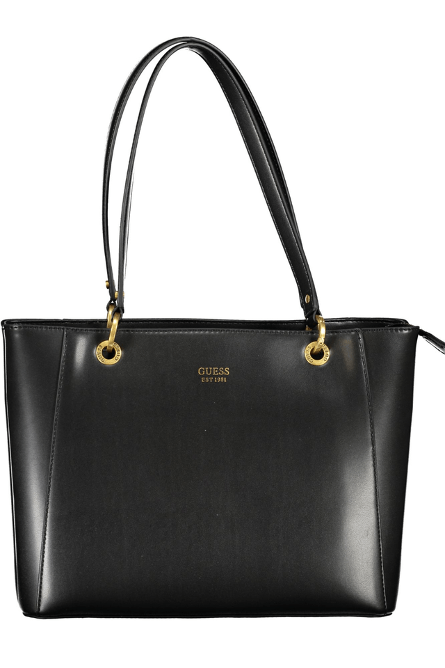 6852GUESS JEANS BORSA DONNA NERO