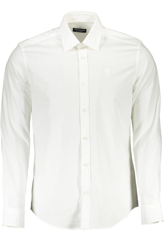 2527NORTH SAILS CAMICIA MANICHE LUNGHE UOMO BIANCO