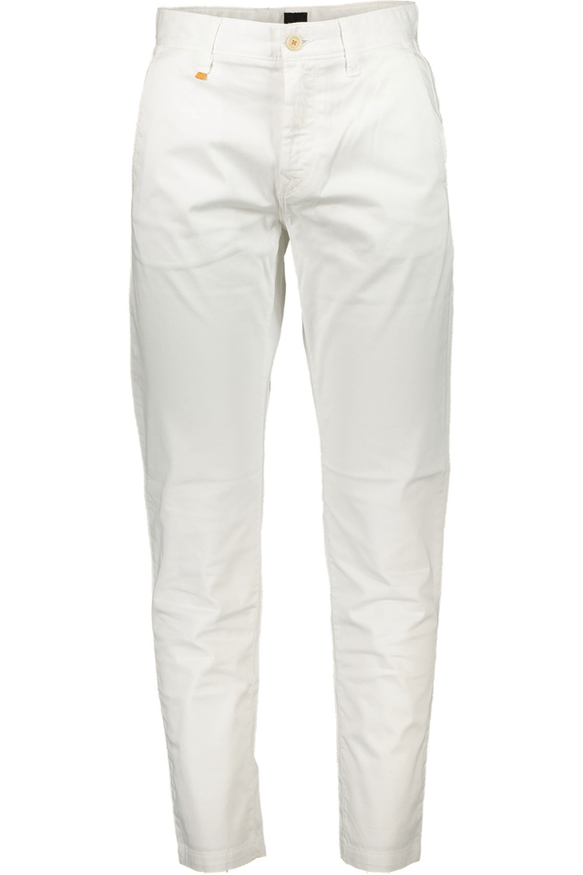 7437HUGO BOSS PANTALONE UOMO BIANCO