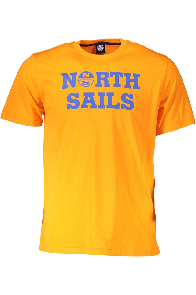 2856NORTH SAILS T-SHIRT MANICHE CORTE UOMO ARANCIO