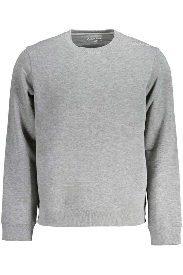 10554CALVIN KLEIN FELPA SENZA ZIP UOMO GRIGIO