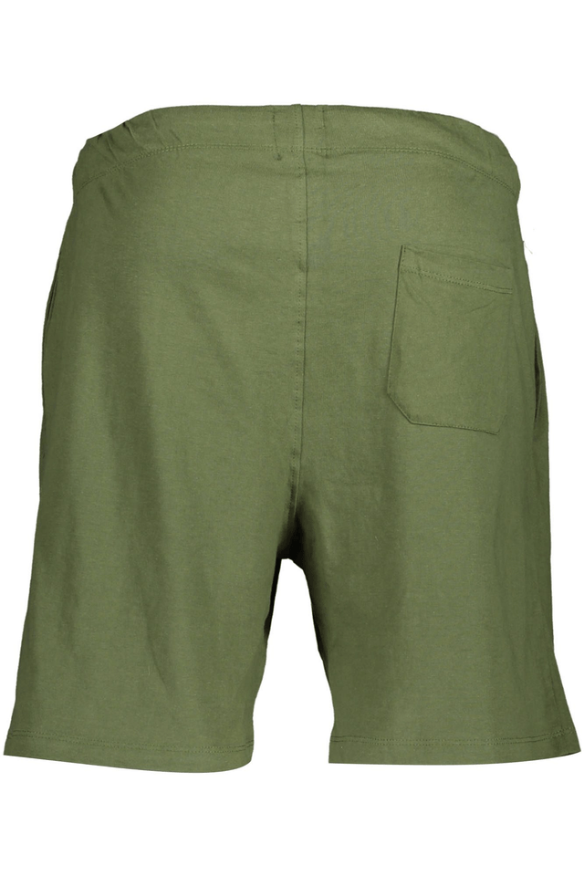 3967GIAN MARCO VENTURI PANTALONE SHORT UOMO VERDE