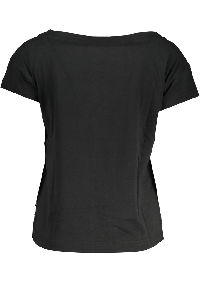 7887K-WAY T-SHIRT MANICHE CORTE DONNA NERO