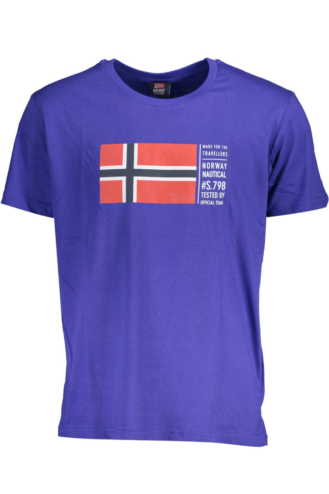 3950NORWAY 1963 T-SHIRT MANICHE CORTE UOMO BLU
