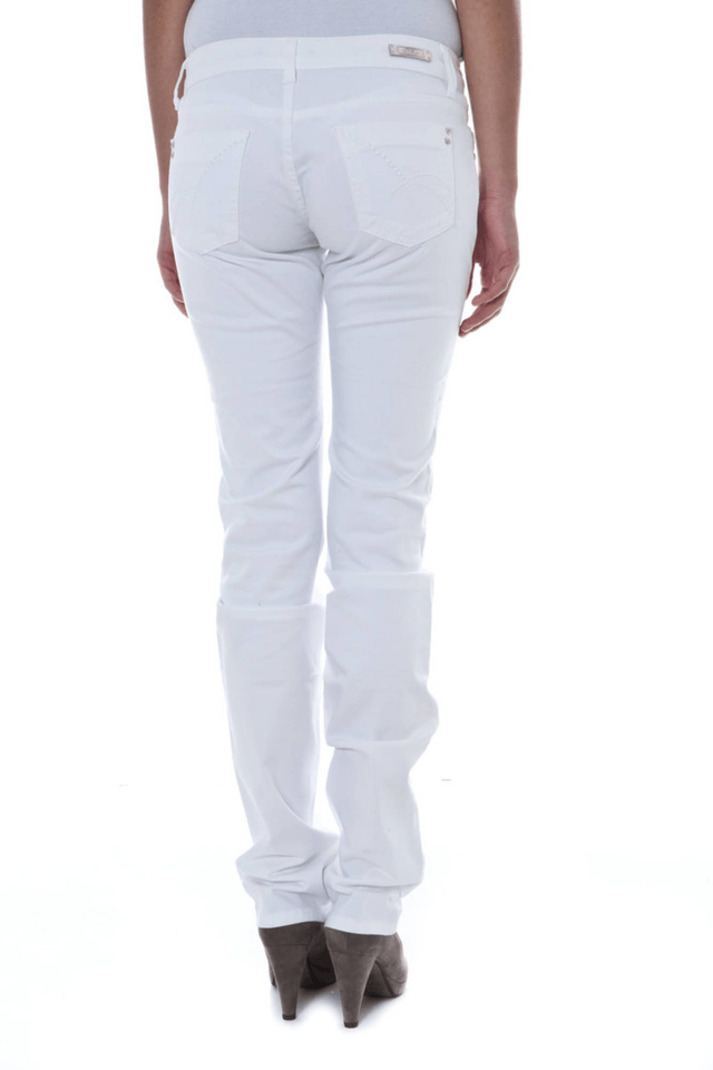 154PHARD PANTALONE DONNA BIANCO