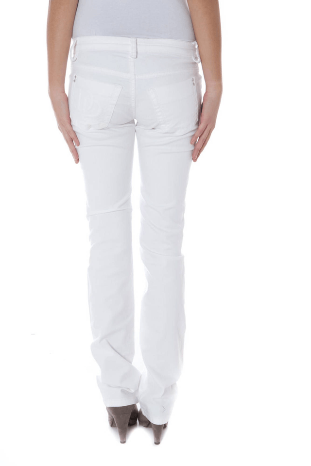 136PHARD PANTALONE DONNA BIANCO