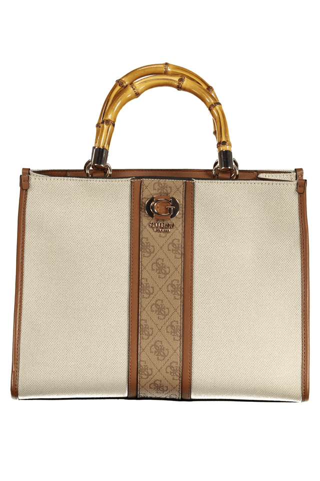 9676GUESS JEANS BORSA DONNA BEIGE