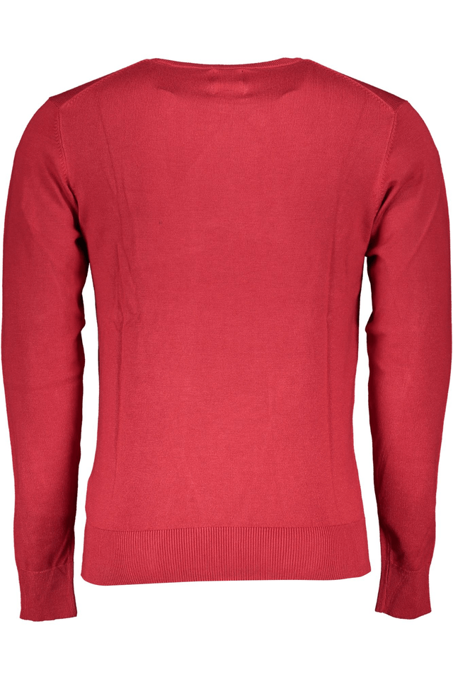 6201GIAN MARCO VENTURI MAGLIA UOMO ROSSO