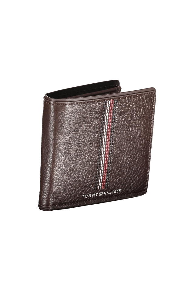 10423TOMMY HILFIGER PORTAFOGLIO UOMO MARRONE