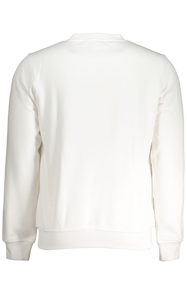 K-WAY FELPA SENZA ZIP UOMO BIANCO