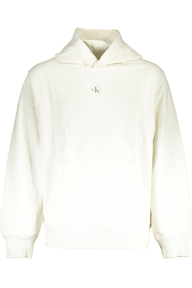 2793CALVIN KLEIN FELPA SENZA ZIP UOMO BIANCO