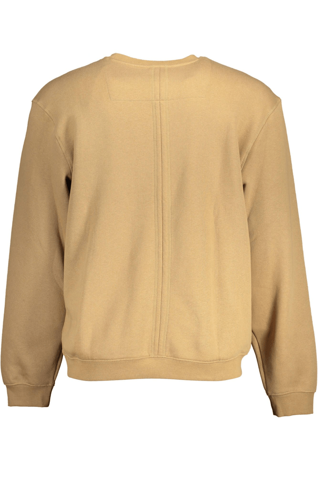 504GUESS JEANS FELPA SENZA ZIP UOMO BEIGE