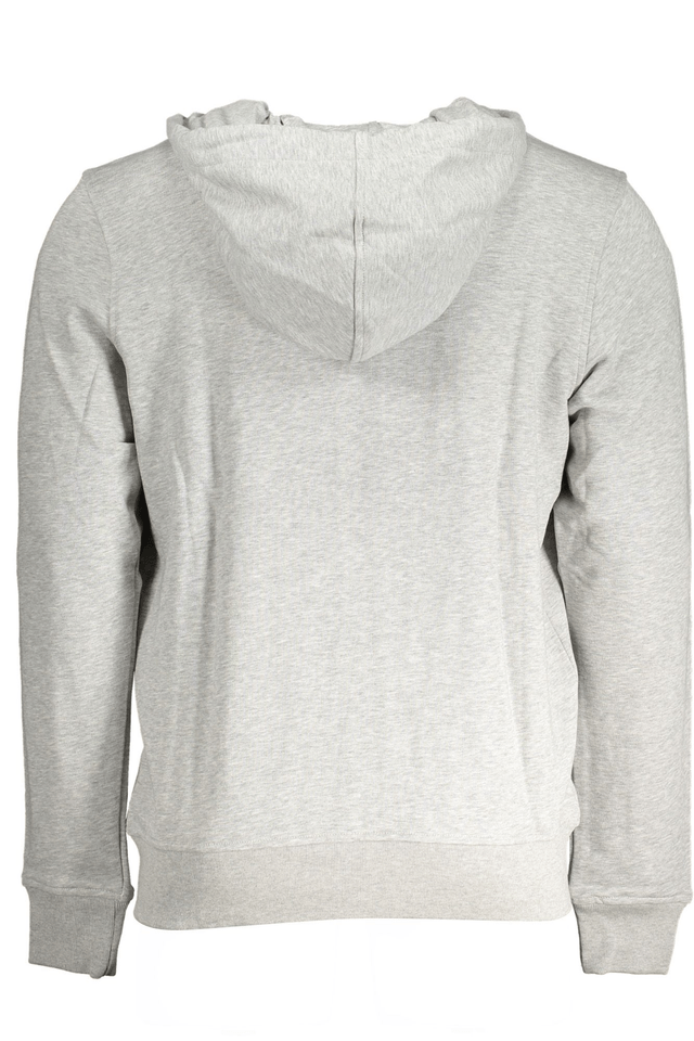 9160K-WAY FELPA CON ZIP UOMO GRIGIO