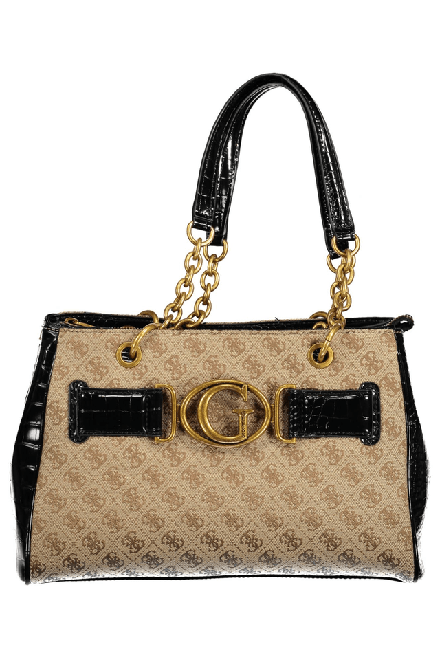 2057GUESS JEANS BORSA DONNA NERO