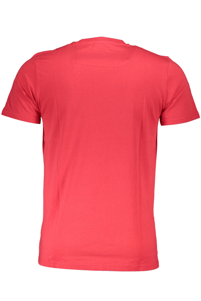 4537CAVALLI CLASS T-SHIRT MANICHE CORTE UOMO ROSSO