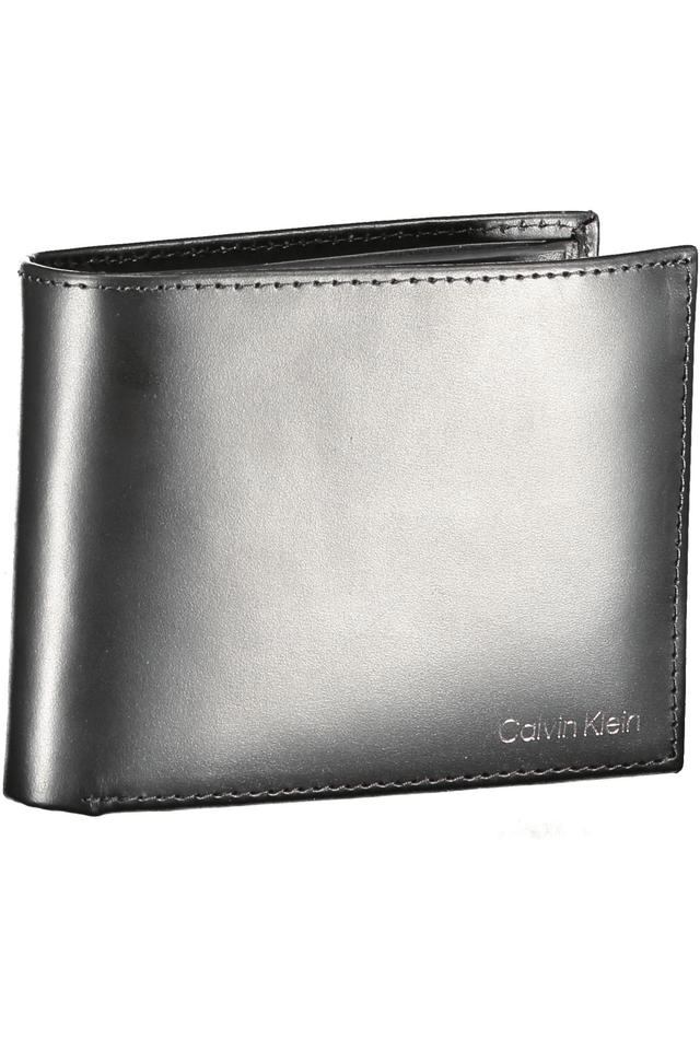 9446CALVIN KLEIN PORTAFOGLIO UOMO NERO