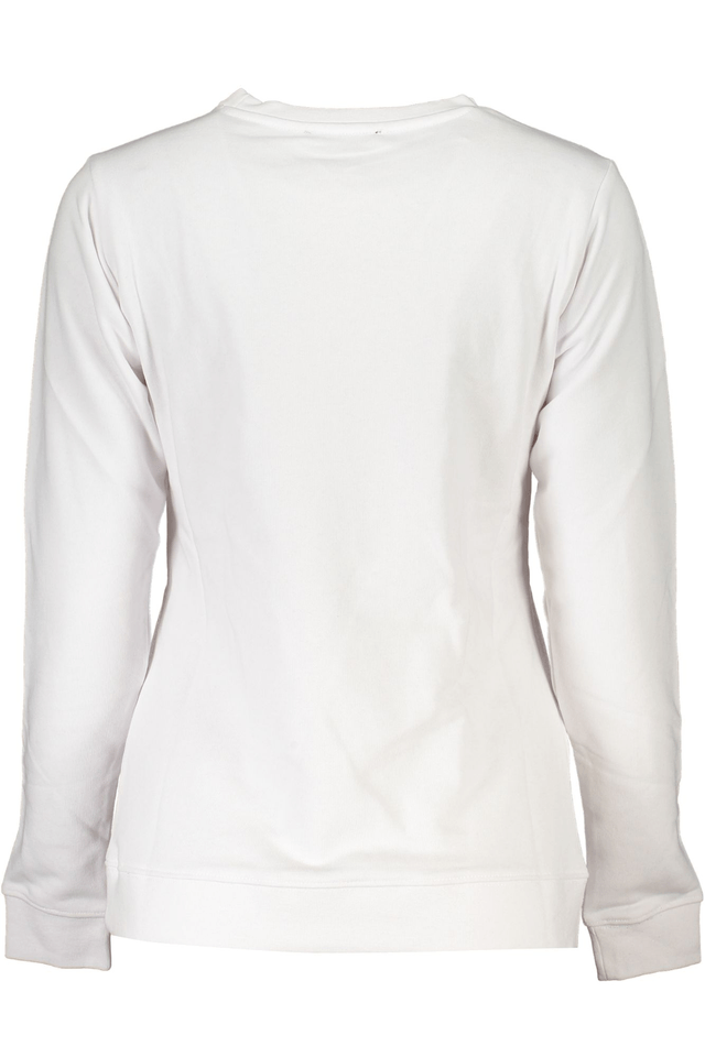 6795CAVALLI CLASS FELPA SENZA ZIP DONNA BIANCO