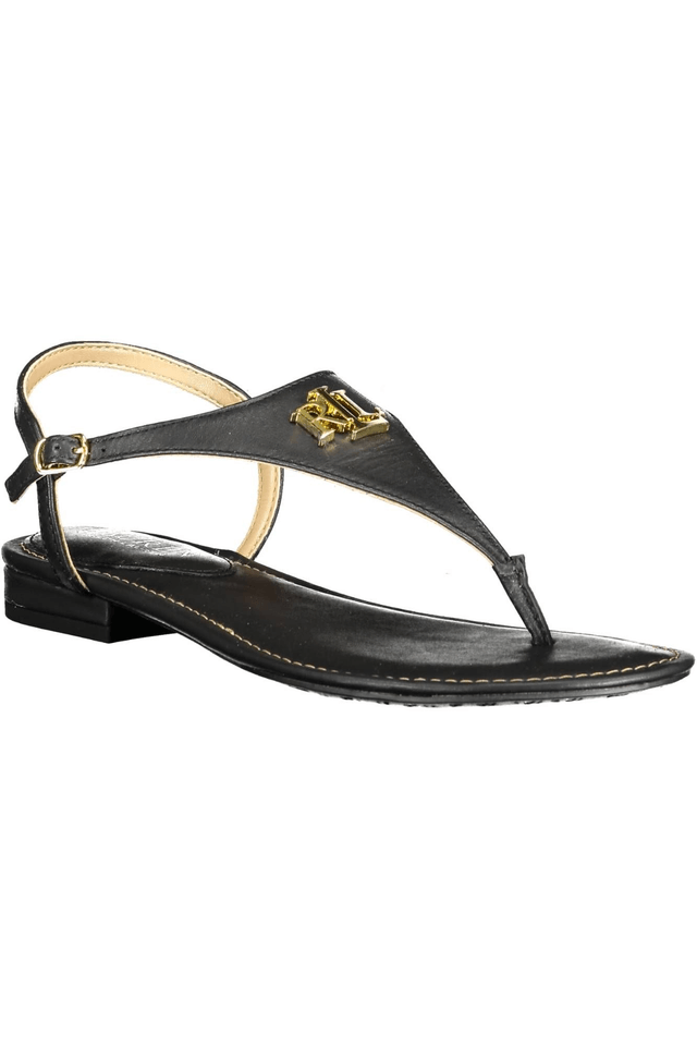 1753LAUREN RALPH LAUREN CALZATURA SANDALO DONNA NERO