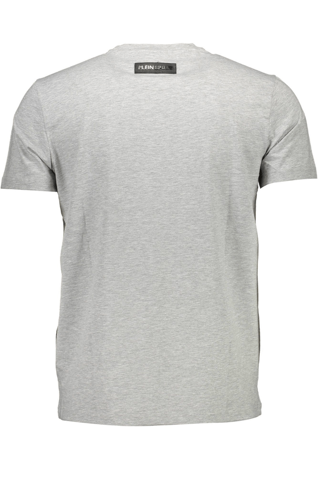 1211PLEIN SPORT T-SHIRT MANICHE CORTE UOMO GRIGIO