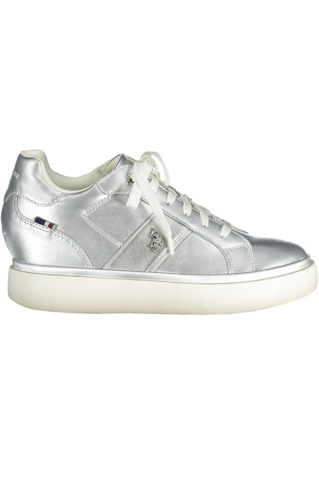 3698U.S. POLO   BEST PRICE CALZATURA SPORTIVA DONNA ARGENTO