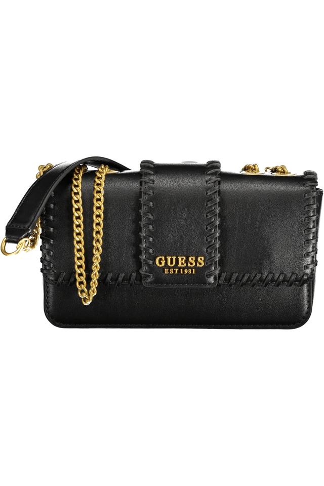 10042GUESS JEANS BORSA DONNA NERO